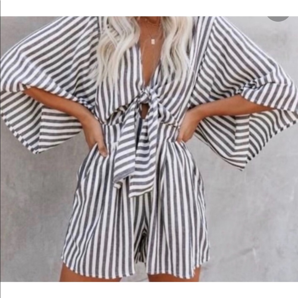 ▪️Flawless Striped Romper